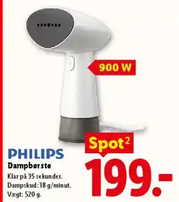 Lidl Philips Dampbørste tilbud