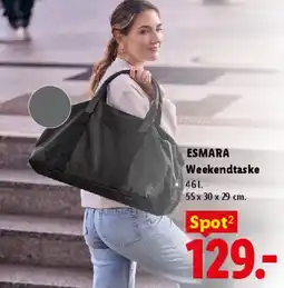 Lidl ESMARA Weekendtaske tilbud