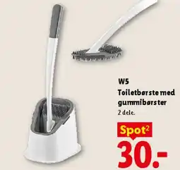 Lidl Toiletbørste med gummibørster tilbud