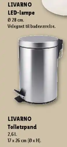 Lidl Toiletspand tilbud