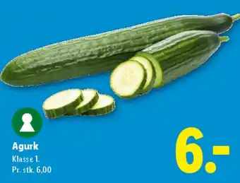 Lidl Agurk tilbud
