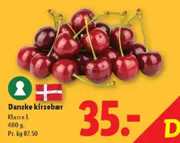 Lidl Danske kirsebær tilbud