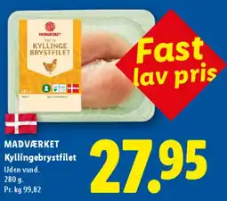 Lidl Kyllingebrystfilet tilbud