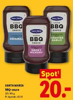 Lidl BBQ-sauce tilbud