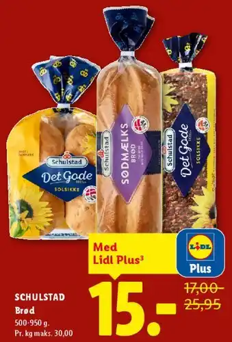 Lidl Schulstad Brød tilbud