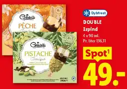 Lidl Gelatelli / Double ispind tilbud