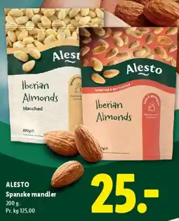 Lidl Alesto Nøddemix / assorted nuts tilbud