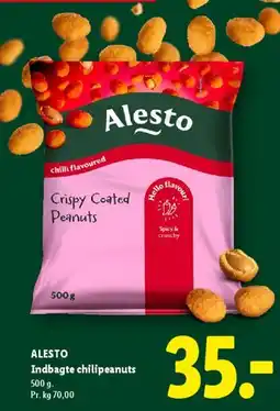 Lidl Crispy Coated Peanuts (Indbagte chilipeanuts) tilbud