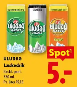 Lidl Uludag Læskedrik tilbud