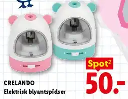 Lidl Elektrisk blyantspidser tilbud