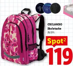 Lidl Skoletaske tilbud