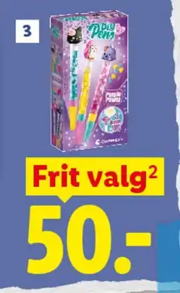 Lidl Lav dine egne penne tilbud