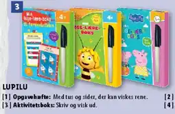 Lidl Lupilu - aktivitets- og opgavehæfter tilbud