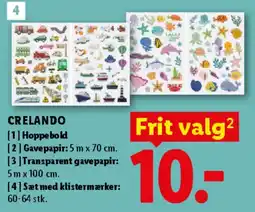 Lidl Crelando - små skoleartikler tilbud