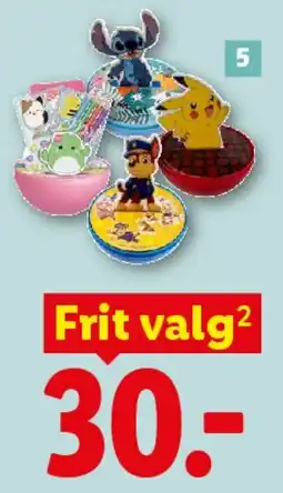 Lidl Overraskelsesbolde og små legetøjspakker tilbud