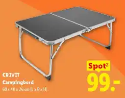 Lidl Campingbord tilbud
