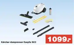 Bauhaus Kärcher damprenser Easyfix SC3 tilbud