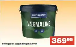 Bauhaus Swingcolor vægmaling mat hvid tilbud