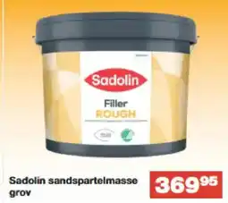 Bauhaus Sadolin sandspartelmasse grov tilbud