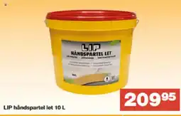 Bauhaus LIP håndspartel let 10 L tilbud