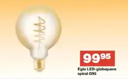 Bauhaus Eglo LED-globepære spiral G95 tilbud