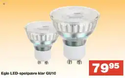 Bauhaus Eglo LED-spotpære klar GU10 tilbud