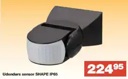Bauhaus Udendørs sensor SHAPE IP65 tilbud