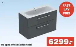 Bauhaus Ifö Spira Pro sæt underskab tilbud