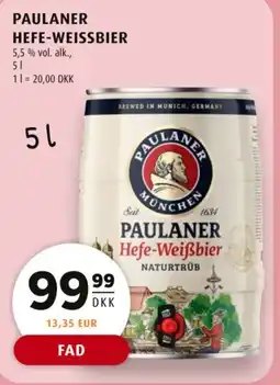 Scandinavian Park Paulaner Hefe-weissbier tilbud