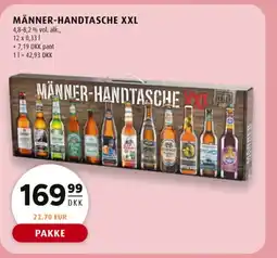 Scandinavian Park Männer-handtasche XXL tilbud