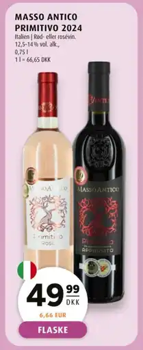 Scandinavian Park Masso Antico Primitivo 2024 tilbud