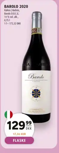 Scandinavian Park Barolo 2020 tilbud