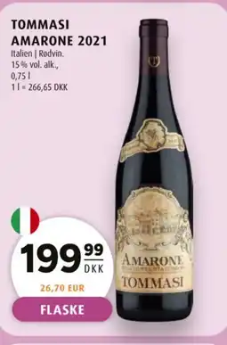 Scandinavian Park Tommasi Amarone 2021 tilbud