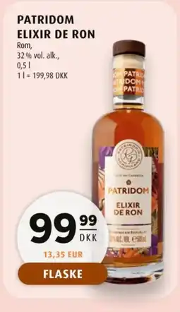 Scandinavian Park Patridom Elixir de ron tilbud