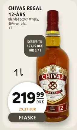 Scandinavian Park Chivas Regal 12-års tilbud
