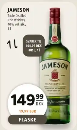 Scandinavian Park JAMESON tilbud