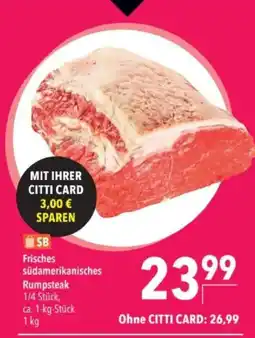 Citti Frisches südamerikanisches Rumpsteak tilbud
