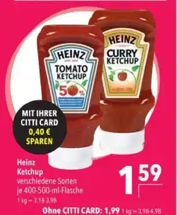 Citti Heinz Ketchup tilbud