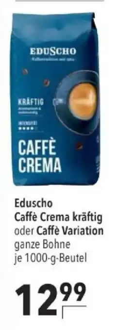 Citti Eduscho Caffè Crema kräftig oder Caffè Variation tilbud