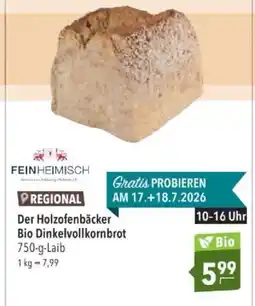 Citti Der Holzofenbäcker Bio Dinkelvollkornbrot tilbud