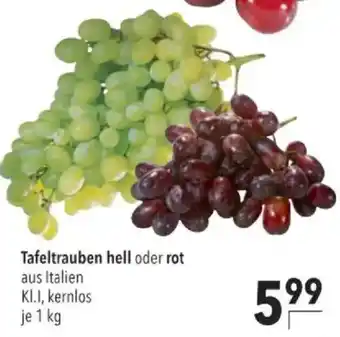 Citti Tafeltrauben hell oder rot tilbud