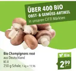 Citti Bio Champignons rosé tilbud