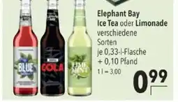 Citti Elephant Bay Ice Tea oder Limonade tilbud