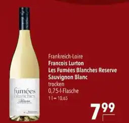 Citti Francois Lurton Les Fumées Blanches Reserve Sauvignon Blanc tilbud