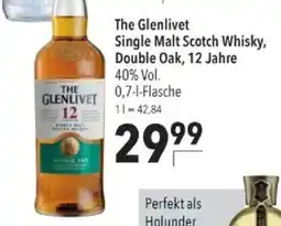 Citti The Glenlivet Single Malt Scotch Whisky, Double Oak, 12 Jahre tilbud