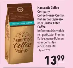 Citti Hanseatic Coffee Company Coffee House Crema, Italian Bar Espresso oder Classic Filter Coffee tilbud