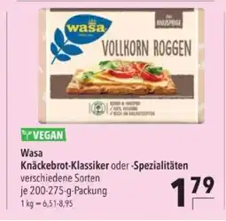 Citti Wasa Knäckebrot-Klassiker oder -Spezialitäten tilbud