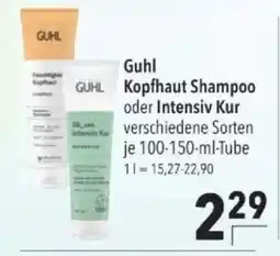 Citti Guhl Kopfhaut Shampoo oder Intensiv Kur tilbud
