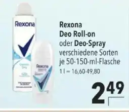 Citti Rexona Deo Roll-on oder Deo-Spray tilbud