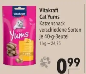 Citti Vitakraft Cat Yums tilbud